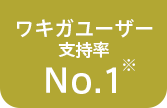 ワキガユーザー支持率No.1